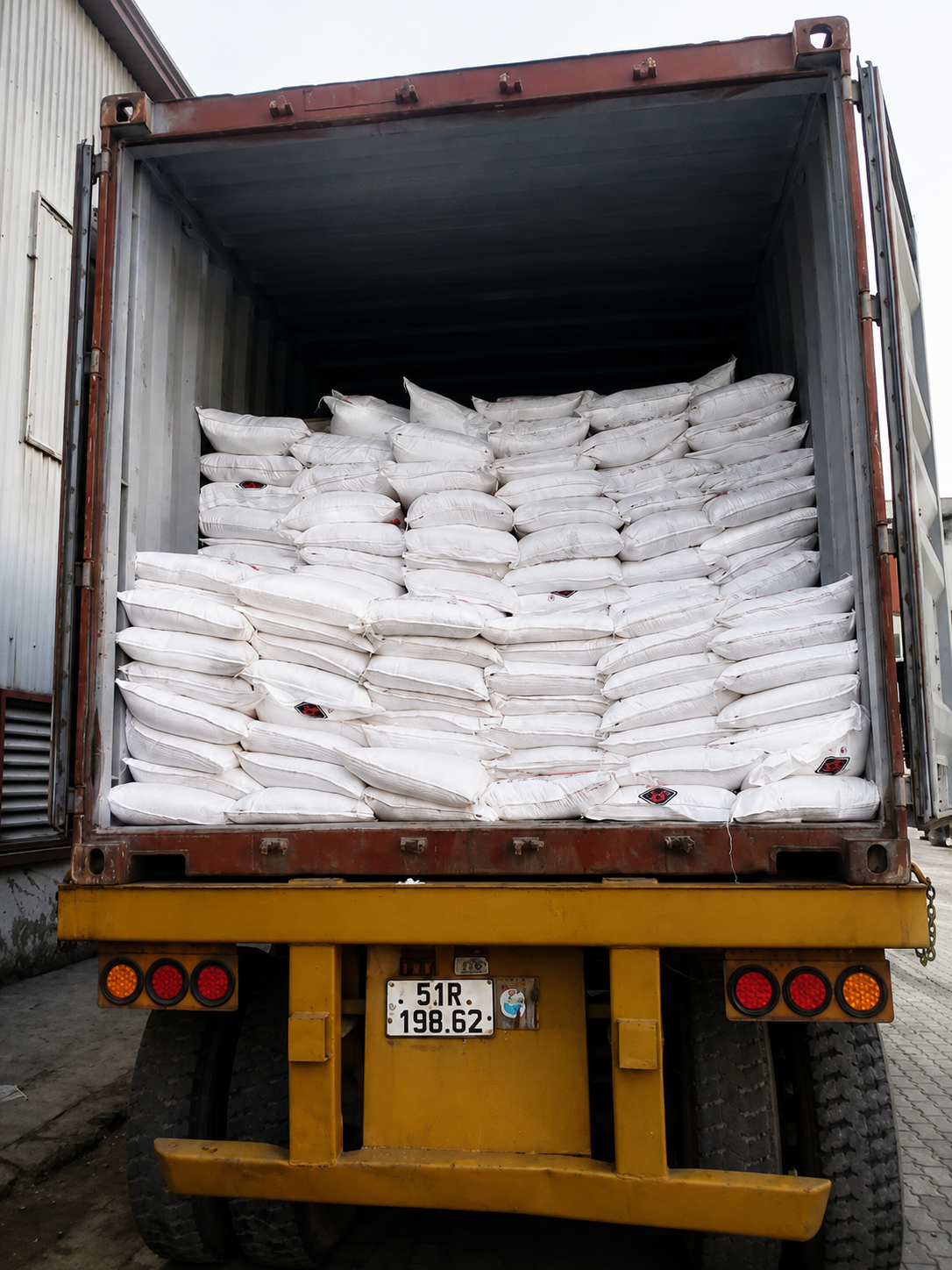bảo quản Trisodium Phosphate TSP Trung Quốc 25kg bao