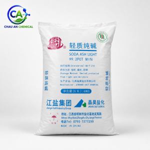 Soda Ash Light 99.2% Trung Quốc – Na₂CO₃ Jinghao 40kg/bao