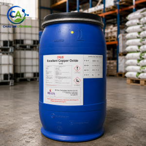 Đồng Oxit CuO 98.96% Trung Quốc – Copper Oxide 25kg/thùng