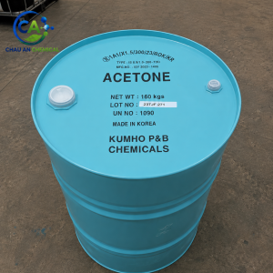 Acetone C₃H₆O – Dung môi Acetone UN 1090 160kg/phuy – Hàn Quốc