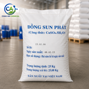 Đồng Sunfat CuSO₄·5H₂O Việt Nam – 25kg/bao