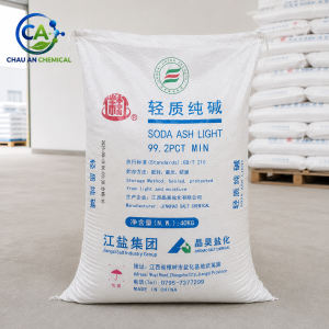 Soda Ash Light 99.2% Trung Quốc – Na₂CO₃ Jinghao 40kg/bao