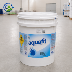 Clorin Aquafit 70 Ấn Độ – Calcium Hypochlorite 45kg/thùng