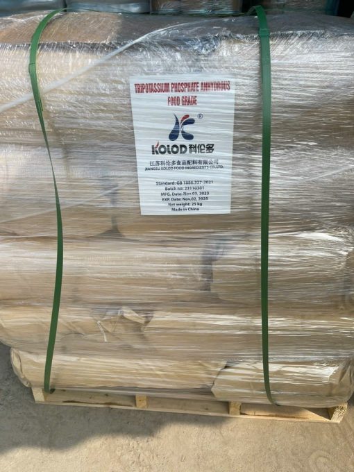 bao quan Tripotassium Phosphate Food Grade 25kg bao
