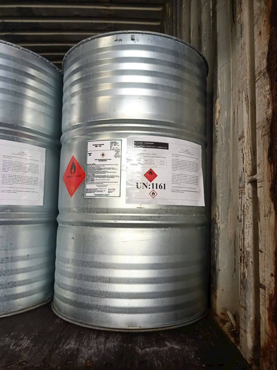 Dimethyl Carbonate DMC C₃H₆O₃ 99.9% Trung Quốc 200kg/Phuy – Tongling Jintai