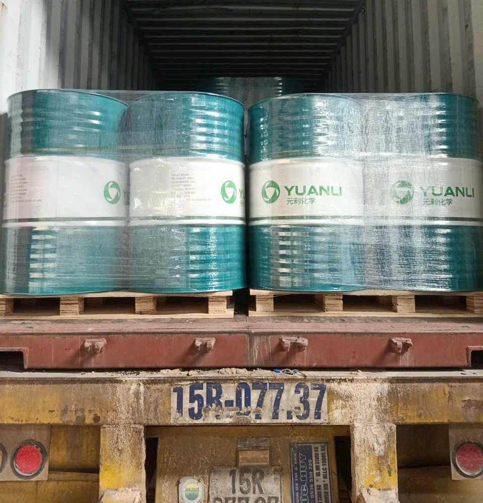 Bảo quản MDBE-T100 Dibasic Esters YuanLi Trung Quốc 220kg trong kho hóa chất