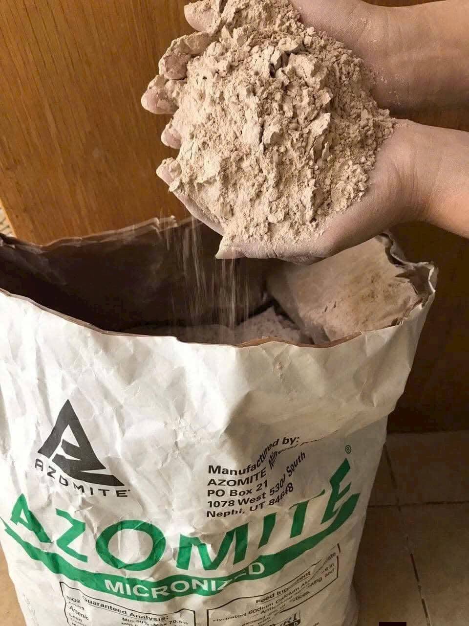 bột khoáng AZOMITE Micronized