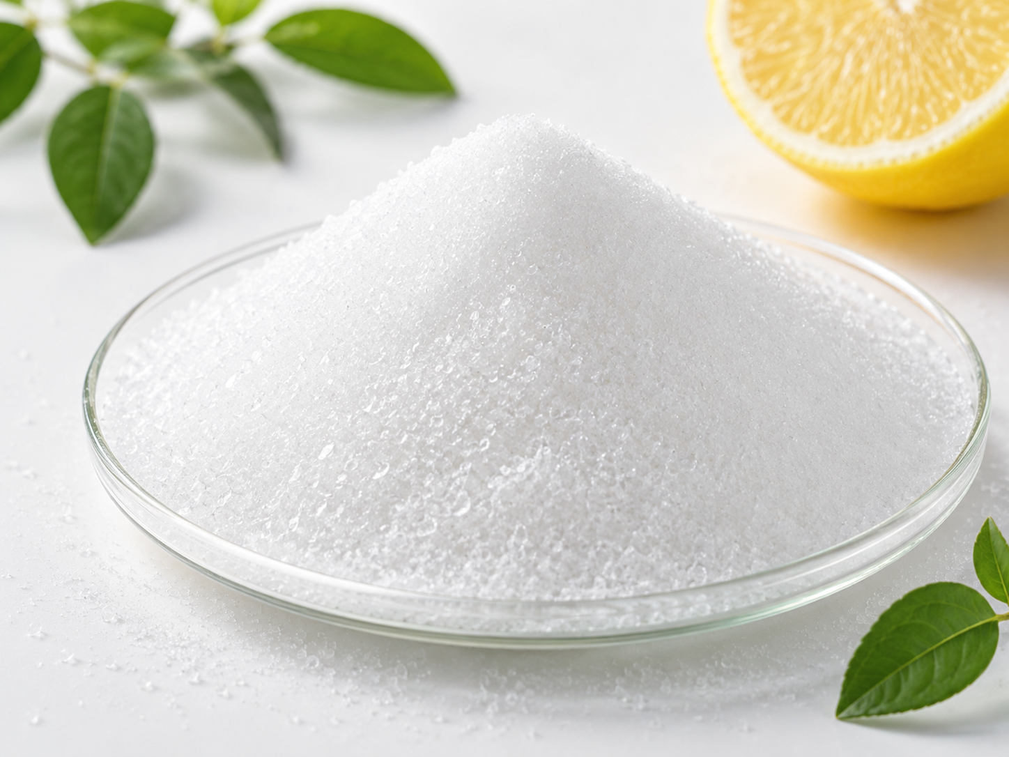 Ngoại quan Citric Acid Anhydrous ENSIGN tinh thể trắng E330
