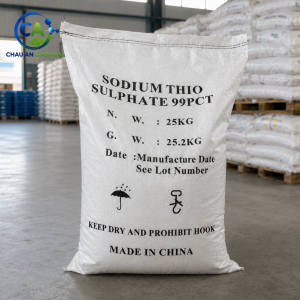 Sodium Thiosulfate Na₂S₂O₃ 99% Trung Quốc – Natri Thiosunfat 25kg/Bao