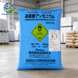 Ammonium Persulfate ADEKA Nhật Bản (NH₄)₂S₂O₈ – 25kg/Bao