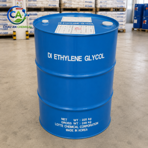 Diethylene Glycol DEG Lotte Hàn Quốc – 225kg/Phuy