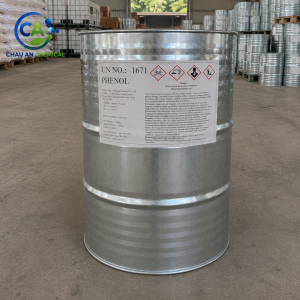 Phenol C₆H₅OH Trung Quốc – Zibo Bofan 200kg/Drum, UN 1671