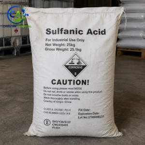 Sulfamic Acid H₃NSO₃ 99% Trung Quốc – 25kg/Bao