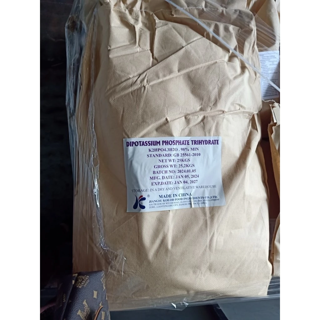 Dipotassium Phosphate Trihydrate K₂HPO₄·3H₂O 99% Trung Quốc 25kg/Bao Jiangsu Kolod