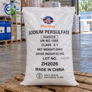 Sodium Persulfate 99%( SPS ) - Na₂S₂O₈ Zhanhua Trung Quốc 25kg/Bao